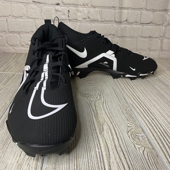 Nike Alpha Menace Pro 3 Shark Football Cleats Men’s 12 Black CV0584-001 New main image 4